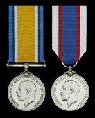 Pair: Able Seaman H. E. Davies, Royal Navy and Royal Fleet Reserve

British War Medal 1914-20 (J.51576 H. E....
