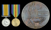 Pair: Signaller S. G. Forbear, Royal Naval Volunteer Reserve, who died of disease on 30 June 1916

British War and...