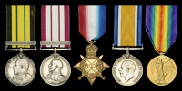 Five: Ship’s Steward F. E. A. Nixon, Royal Navy, who was killed in action when H.M.S. Pathfinder was torpedoed and...