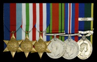 Six: Sergeant T. Moreton, Royal Signals

1939-45 Star; Italy Star; France and Germany Star; Defence and War Medal...
