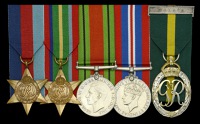 Five: Captain N. R. L. McGregor, Federation of Malay States Volunteer Force, who was taken Prisoner of War at the...