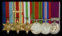 Six: Warrant Officer Class II R. J. Setchell, 10th Hussars

1939-45 Star; Africa Star, 1 clasp, 8th Army; Italy...