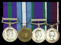 Four: Acting Sergeant J. Edwards, Royal Air Force

General Service 1918-62, 1 clasp, Cyprus (3512906 Act. Cpl. J....