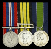 Three: Sergeant Mutunga Muli, Kenya Police

War Medal 1939-45; Africa General Service 1902-56, 1 clasp, Kenya...
