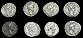 Roman Imperial Coinage, Antoninus Pius, Denarii (2), both Rome, 154-5, rev. Vesta standing left, 3.12g (RIC 238),...