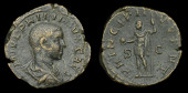 Roman Imperial Coinage, Philip II (as Cæsar), Sestertius, Rome, 244-6, draped and cuirassed bust right, rev. Philip...