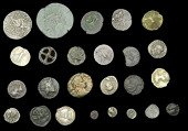 Ancient Coins – Lots, Ancient coins, in silver (17), base metal (8) [25]. Varied state 	 £60-£80