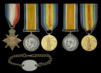Family group:

Three: Second Lieutenant A. H. Kinnear, 6th Battalion, Cameron Highlanders, late Army Cyclist...
