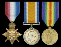 Three: Corporal A. J. Cook, Northamptonshire Regiment, who was commended for his gallantry in Jacob Trench during...