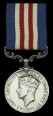 A Second War 1940 M.M. awarded to Corporal (Acting Sergeant) J. Haggerty, Manchester Regiment

Military Medal,...