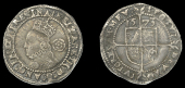 Elizabeth I (1558-1603), Fourth issue, Threepence, 1573, mm. ermine, bust 4D, reads elizabeth d g ang fr et hi...