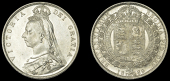 Victoria (1837-1901), Halfcrown, 1889 (ESC 2774; S 3924). Mint state, full mint bloom	 £150-£180