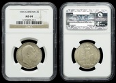 Edward VII (1901-1910), Florin, 1905 (ESC 3581; S 3981). About as struck, toned, rare [slabbed NGC MS 64]	 £800-£1,000