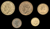 Victoria (1837-1901), Half-Farthing, 1847 (Cooke 1617; BMC 1596; S 3951); Edward VII, Third-Farthing, 1902 (Cooke...
