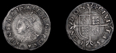 Elizabeth I (1558-1603), Second issue, Penny, mm. cross-crosslet, bust 3I, beaded inner circles, large shield, reads...