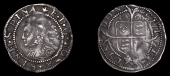 Elizabeth I (1558-1603), Third issue, Threefarthings, 1561, mm. pheon, bust 3I, reads e d g rosa sine spina,...