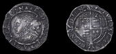 Elizabeth I (1558-1603), Third issue, Threefarthings, 1562/1, mm. pheon, bust 3I, reads e d g rosa sine spina,...