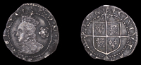 Elizabeth I (1558-1603), Fourth issue, Threefarthings, 1573, mm. acorn, bust 5B, reads e d g rosa sine spina,...