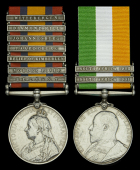 Pair: Private W. Tansley, 9th Lancers

Queen’s South Africa 1899-1902, 7 clasps, Belmont, Modder River, Relief...