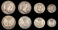 George III (1760-1820), Pre-1816 issues, Maundy set, 1784 (ESC 2417; S 3762) [4]. Extremely fine	 £200-£300