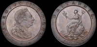 George III (1760-1820), Pre-1816 issues, Twopence, 1797 (BMC 1077; S 3776). Some spotting, otherwise extremely fine,...