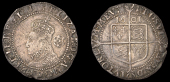 Elizabeth I (1558-1603), Seventh issue, Sixpence, 1601, mm. 1, bust 6C, reads elizab d g ang fr et hib regi,...