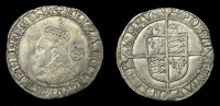 Elizabeth I (1558-1603), Fifth issue, Sixpence, 1578, mm. Greek cross, bust 5A, reads elizabeth d g ang fr et hi...