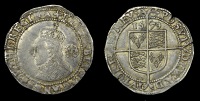 Elizabeth I (1558-1603), Fifth issue, Sixpence, 1579, mm. Greek cross, bust 5A, reads elizabeth d g ang fr et hi...