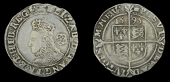 Elizabeth I (1558-1603), Sixth issue, Sixpence, 1595, mm. woolpack, bust 6C, reads elizab d g ang fr et hib regi,...
