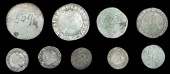 Elizabeth I (1558-1603), Miscellaneous, Copies and reproductions: Third issue, Threepence, 1561, mm. pheon, BM...