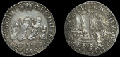 Elizabeth I (1558-1603), Miscellaneous, Jetons and counters: Defeat of the Spanish Armada, 1588, silver, four people...