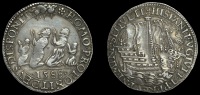 Elizabeth I (1558-1603), Miscellaneous, Jetons and counters: Defeat of the Spanish Armada, 1588, silver, four people...