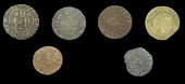 Yorkshire, Wakefield, William Baynes, Farthing, 1664, 0.90g/3h (N –; BW. 355), Tho. Cherrieholme, Farthing,...