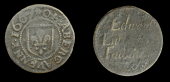 Wales, MONMOUTHSHIRE, Abergavenny, Edward Lwis (sic), Farthing, 1667, 0.75g/9h (Boon 2b; N 6369; BW. 2). Fair	...