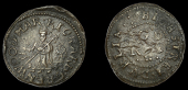 Ireland, Co DUBLIN, Dublin, Richard Grenwood, Penny, 2.83g/4h (N –; Macalister 222; BW. 333). Metal flaws in...