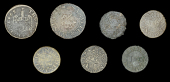 Ireland, Co DUBLIN, Dublin, Arthur Harvie, Penny, 0.80g/8h (N –; Macalister 228; BW. 339); William Hulme, Penny,...
