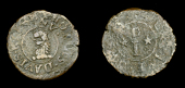 Ireland, Co KILKENNY, Kilkenny, Thomas Davis, Penny, 1.60g/11h (N 6296; BW. 516). Fair, rare	 £70-£90