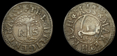 Ireland, Co WEXFORD, Ross, R[ichard] S[tephens], Penny, 1673, the diligent hand maketh rich ross, 2.65g/12h (N 6342;...