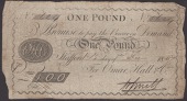 Stafford Bank, for Omar, Hall & Co., £1, 15 December 1807, serial number 5624, Hall signature, very good
Outing...