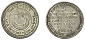 Hampshire, Portsmouth, ‘Morgan’s’ Shilling, star and crescent, rev. isle of wight portsmouth southampton and...