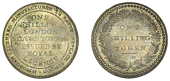 London, Marylebone, ‘Morgan’s’ Shillings (2), 4.12g/12h (D 21), 3.43g/12h (D 24) [2]. First with handling mark...