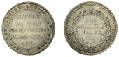 Norfolk, NORFOLK, King’s Lynn, Isaquey Hedley, ‘Morgan’s’ Shilling, 1811, silver token stamp office, etc, s...