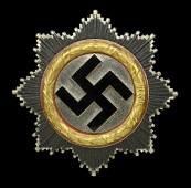 A German Second War German Cross in Gold.
A most magnificent condition and totally original number 134...