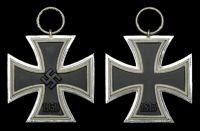 A German Second War Iron Cross Second Class.
An absolutely mint Iron Cross Second Class, cased in its presentation...
