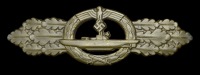 A German Second War Submarine Combat Clasp in Bronze.
A very good example of the Submarine Combat Clasp in bronze,...