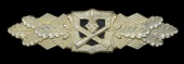 A German Second War Army/S.S. Close Combat Bar in Silver.
A very good Close Combat clasp in silver by F & BL the...