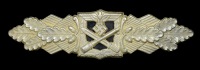 A German Second War Army/S.S. Close Combat Bar in Silver.
A very good Close Combat clasp in silver by F & BL the...