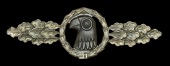 A German Second War Luftwaffe Reconnaissance Flight Bar.
A very late war Flight Bar with small circle mark at the...