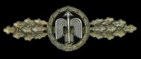 A German Second War Luftwaffe Short Range Day Fighter Bar in Bronze.
A nice G.H.Osang produced zinc manufactured...