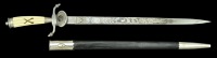 A German Second War Shooting Association Side Arm.
A nice condition Shooting Association side arm, the long blade...
